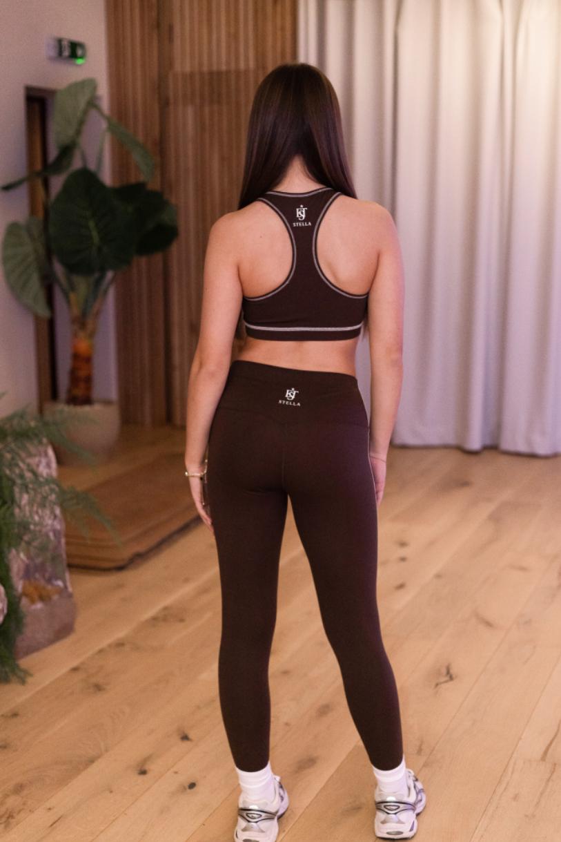 Cocoa Brown Active Set 2 Piece Set